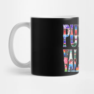 Puerto Vallarta Mexico Blanket Colorful Design Mug